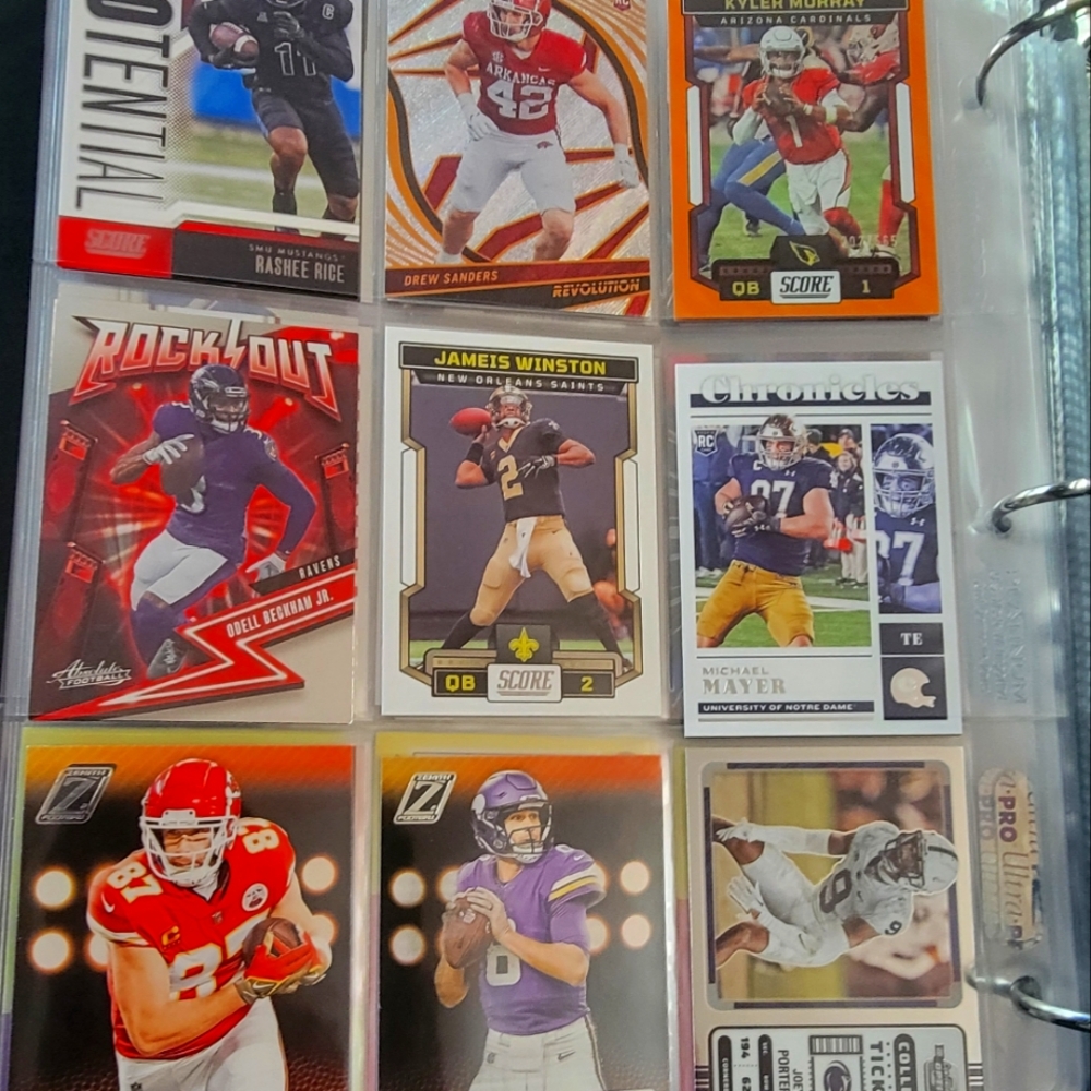 COPY - baseball and football cards